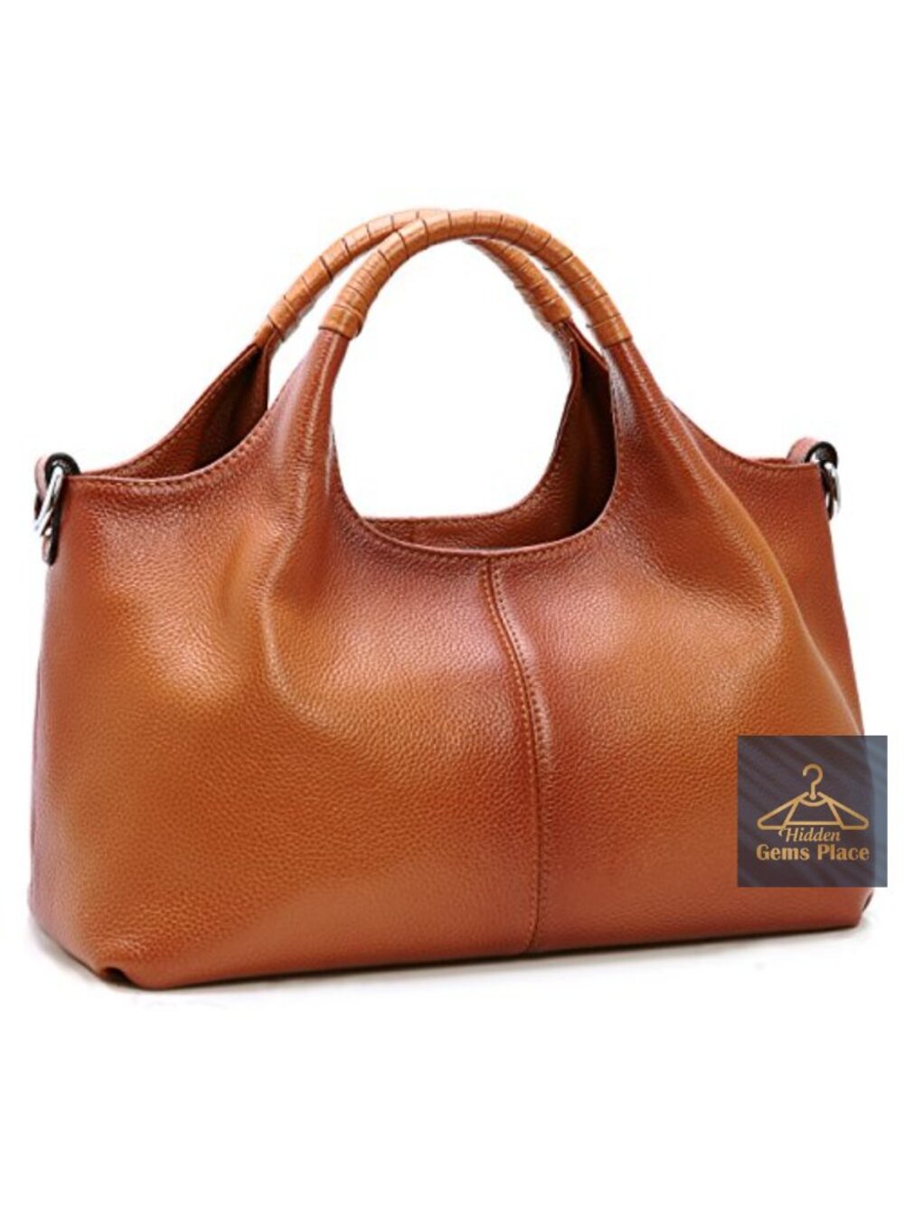 Genuine Leather Satchel Handbag Crossbody Hobo Tote Shoulder Bag Work Purse